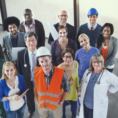 Workers in various occupations | Shutterstock, Rawpixel.com