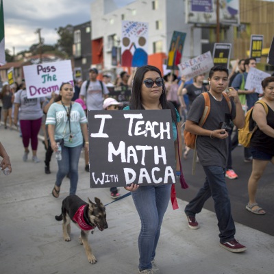 DACA math teacher, Getty Images | David McNew, Stringer