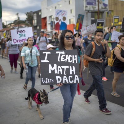 DACA math teacher, Getty Images | David McNew, Stringer