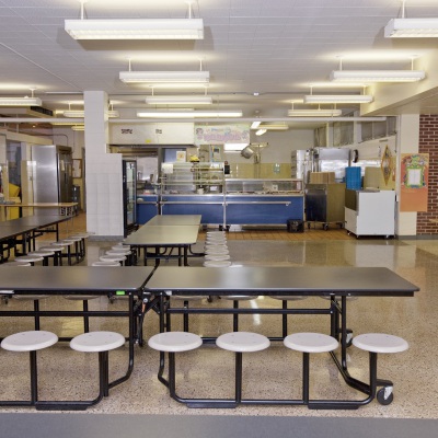 Empty school cafe | Getty Images