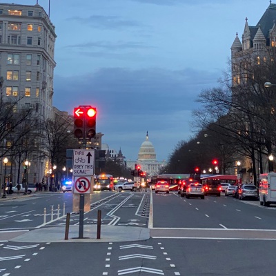 US Capitol on Pennsylvania Ave