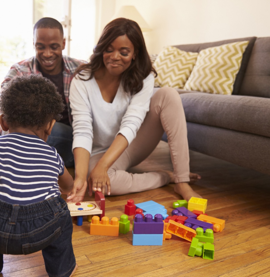 Parents With Toddler | Shutterstock, Monkey Business Images