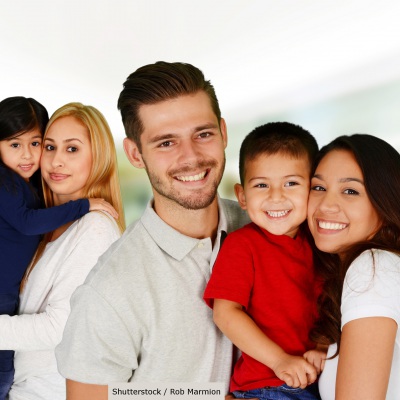 Diverse families | Shutterstock, Rob Marmion