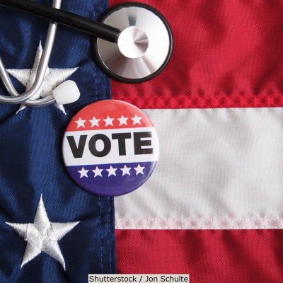 Vote Health Care | Shutterstock, Jon Schulte