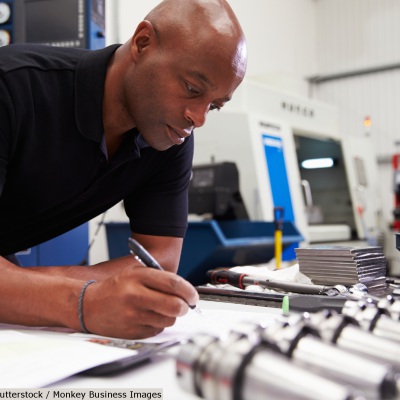 Engineer working | Shutterstock, Monkey Business Images