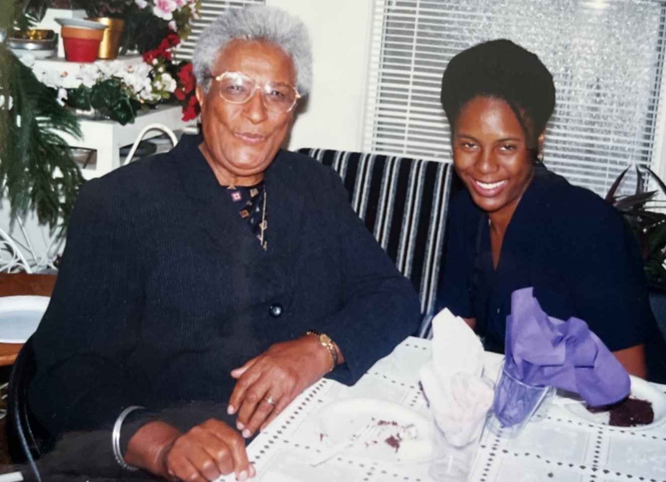 Me and “Aunt Consie,” aka Constance Baker Motley, in 2000