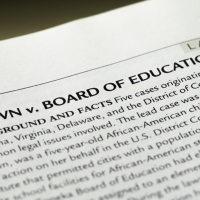 Image of Brown v Board of Education ruling